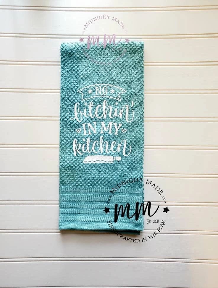Sorry for what I said, trailer camper Camping towel, pop up camper decor, funny towel decor Midnight Made