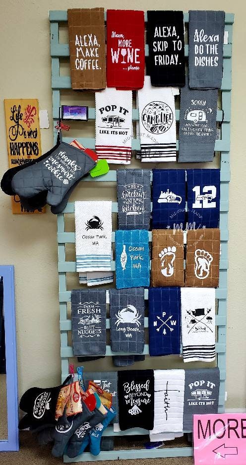 No bitchin' in my kitchen towel, funny towel, novelty towel Midnight Made