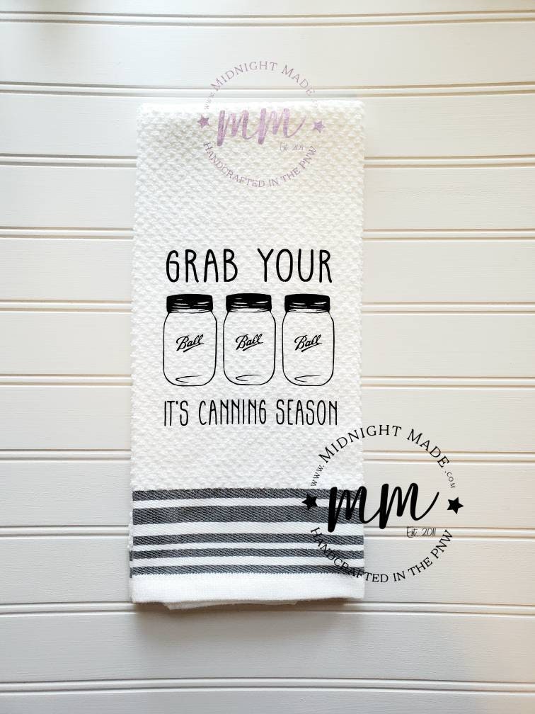 Bearded inked DAD like a regular dad but badass, kitchen towel, funny towel, novelty towel, snarky decor Midnight Made